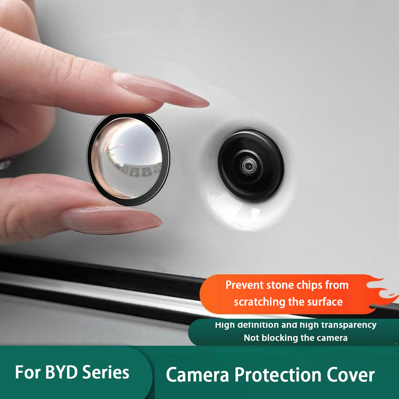 For BYD Sealion 6 Sealion 7 Seal U DM-i EV Car Camera Lens Protective Cover 360 Degree Scratch-resistant Protector Accessories