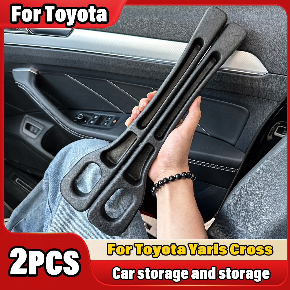 For Toyota Yaris Cross 2020 2021 2022 2023 2024 2025 Hybrid Car Seat Gap Anti-leak Stopper Strip Slot Seat Gap Storage Organizer